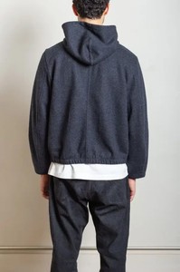 Sweat-shirt unisexe à capuche zippé, couleur unie, coupe ample, décontracté, pour l'hiver, en molleton 100 % coton, anti-boulochage - Product Image 3
