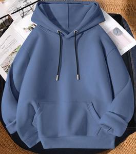 Sudadera con capucha para hombre, de otoño, talla grande, gruesa, adelgazante, con logotipo personalizado bordado, precio de fábrica de Bangladesh y China - Product Image 4