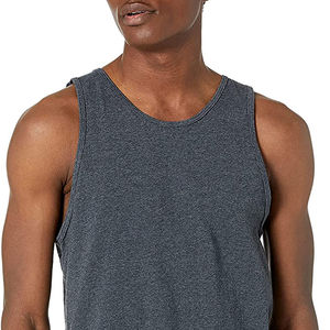 OEM Custom Wholesale Manufacturer Moisture Wicking Workout Tank Top Gym <b>Singlet</b> Bulk Supplier Private Label Wear - Product Image 4