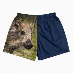 Pantalones Cortos Deportivos Personalizados de Australia, 100% Poliéster, Cómodos, con Estampado Digital, Antibacterianos, Cintura Elástica, para Hombre - Product Image 2