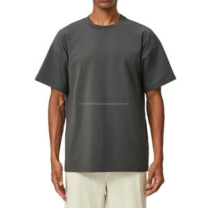 Camiseta de Algodón Lisa de Manga Corta para Hombre, Estilo Urbano, de la Mejor Calidad, Fabricantes de Camisetas de Moda al por Mayor Personalizadas - Product Image 5