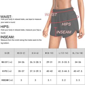 Pantalones cortos deportivos de algodón de cintura alta personalizados para mujer, transpirables, cómodos, cintura elástica, bolsillo, lavado en caliente para entrenamiento de correr - Product Image 6