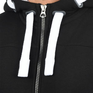 Men's Solid Winter Lined Full <b>Zip</b>-Up <b>Hooded</b> Breathable Eco-Friendly Regular Fit Pockets Hoodie (S-3XL) - Product Image 6