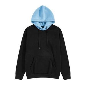 เสื้อฮู้ดดี้ผู้ชายคุณภาพสูงสำหรับฤดูหนาว ผ้าฟลีซแบบกำหนดเอง โพลีเอสเตอร์/คอตตอน ตกแต่งด้วยการเย็บปักถักร้อย พิมพ์ลายเสื้อสเวตเชิ้ตตามสั่ง - Product Image 1