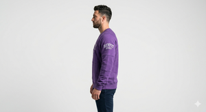Sudaderas de Cuello Redondo con Mangas Largas y Tela Francesa, Personalizadas OEM, Ropa Urbana de Venta Caliente con Logotipo Estampado en Relieve, Ropa de Invierno - Product Image 4