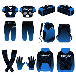 Uniformes de Fútbol Americano para Mujer, Nuevo Estilo, Personalizados, de Secado Rápido, Calidad Única, Venta al Por Mayor, Conjuntos Completos - Product Image 1