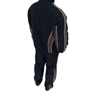 Custom Men's Polyester Windbreaker Tracksuit Zipper Streetwear Training Jogging Sportswear <b>Set</b> - Product Image 6