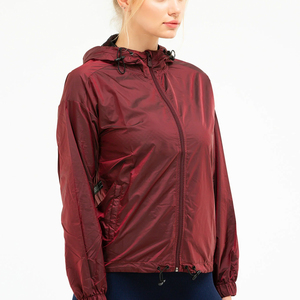 New Top Quality Women Windbreaker <b>Jacket</b> Breathable Custom Logo Contrasting Colors Comfortable Windbreaker <b>Jacket</b> - Product Image 2