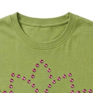 Premium Vintage Rhinestone Graphic T Shirt Oversized Men Drop Shoulder Diamond Streetwear Luxury DTG Print Custom <b>Logo</b> Wholesale - Product Image 3