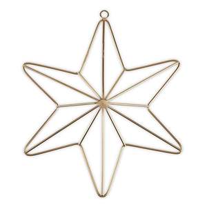 <b>Star</b> Shape Gold Metal Christmas Decorative Ornaments Home and Party Decoration in Best Price - Product Image 1