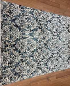 Tapis de luxe en laine et viscose tufté à la main, tapis moderne abstrait, tapis doux pour salon, chambre à coucher, revêtement de sol - Product Image 3