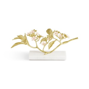 <b>art</b> pieces luxury decor ideas ginkgo leaf centerpiece tray gold table decoration modern luxury accessories - Product Image 5