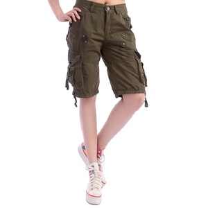 Wholesale Men Polyester Cargo Shorts Multi Pocket Outdoor Workwear Quick Dry Summer Utility Half Pants - Product Image 3
