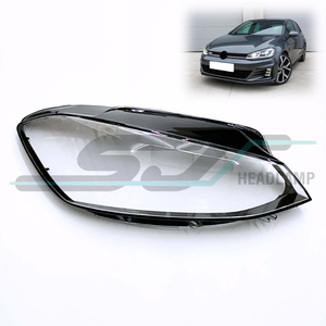 Nouveau Volkswagen Golf 7.5 2018-2020 Remplacement de la coque de phare automatique Haute qualité Polycarbonate Transparent Accessoires de phare de voiture - Product Image 4