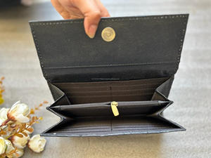 Bolso de mano de cuero de piel con estilo occidental para mujer, monedero con diseño de piel marrón, billetera única de cuero con herramientas de Venta caliente - Product Image 6