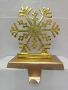 Soporte decorativo de metal para calcetines navideños, hecho a mano, para exhibir en la chimenea, al mejor precio. - Product Image 2