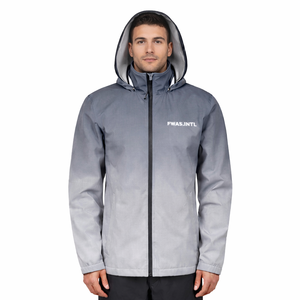 Veste coupe-vent en nylon légère OEM de haute qualité, vente en gros, veste coupe-vent élégante et imperméable, vestes pour hommes - Product Image 5