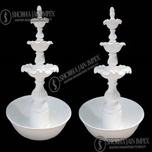 Fontaine à fibres à deux niveaux pour la décoration d'entrée - Product Image 4