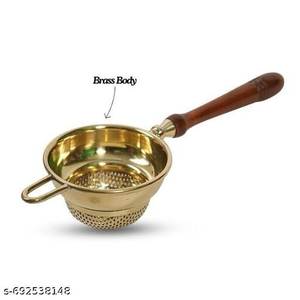 Premium Handmade Brass <b>Tea</b> Brewing <b>Infuser</b> with Bowl Cheap Factory Wholesale Price Reusable Loose <b>Tea</b> Filter Tool - Product Image 1