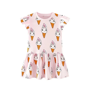 Vestido de Cumpleaños para Niñas, Diseño Floral Bonito, Fabricante Mayorista, Vestido de Invierno de Manga Larga para Niñas, Vestido Cálido y Cómodo - Product Image 2