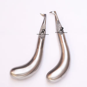 Élévateur dentaire gauche Cryer, modèle Addler, en acier inoxydable, manuel, de haute qualité, instrument chirurgical pour l'extraction des racines dentaires, pour usage buccal - Product Image 1