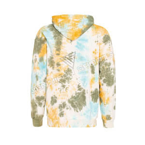 Fabricante de Ropa Urbana Americana de Invierno de Alta Calidad, 420 GSM, Algodón Grueso, Estilo Oversize, Teñido con Técnica Tie-Dye, Logotipo Personalizado, Transpirable - Product Image 2