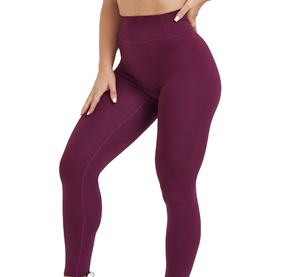 Leggings pour femmes à prix avantageux, vente chaude, sur mesure, longueur totale, tissu respirant en élasthanne et polyester de haute qualité - Product Image 2