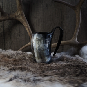 Engraved Polished Eco-Friendly Viking Animal Drinking Horn Cup Handmade Natural Buffalo Horn Mug Custom Logo Medieval <b>Beer</b> - Product Image 4