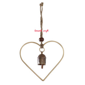 Ornement de Noël Mandala suspendu sur cordon de jute, décorations extérieures intérieures de jardin de vacances rustiques gravées à la main - Product Image 6