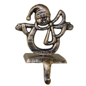 Golden Star Style Aluminum Made Socking <b>Holder</b> For Up Shelf And Wall Decorative <b>Stocking</b> <b>Holder</b> For Christmas Decoration Use - Product Image 2