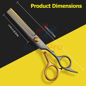 กรรไกรซอยผมแบบใหม่ คุณภาพระดับซาลอน ฟันคม ใช้สำหรับซอยผม - Product Image 2