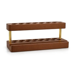 Soporte para Bolígrafos de Madera de Nogal Hecho a Mano - Organizador de Escritorio de Madera al por Mayor - Product Image 1