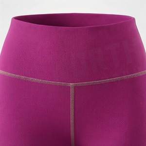 Leggings de sport taille haute pour femmes, respirants, sans coutures, collants de fitness, pantalons de yoga sublimés, tissus tricotés décontractés - Product Image 4
