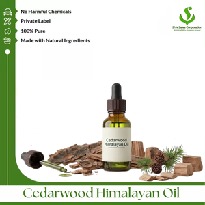 Cedarwood Himalayan Oil Wholesale Manufacturer Offering High Quality Essential Oil with Export Packaging for Cosmetics Personal - Product Image 1