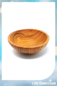 Cuencos de madera acabados, impermeables, personalizables, estilo ángel, diseño impreso, juego de servicio de comida para mesa de cocina - Product Image 4