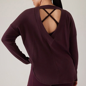 Camiseta de Yoga Holgada sin Mangas para Mujer, Transpirable, Ligera, de Secado Rápido, para Entrenamiento, Fitness, Deporte y Uso Casual - Product Image 6