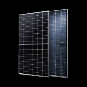 Solar4America 550W 144 demi-cellule bifaciale Perc monocristallin SilverFrame avec panneau solaire compatible MC4-S4A550-144MH10STT - Product Image 1