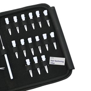 Best Hair Extension Tools Kit Microbeads Crimping Remover Plier Hook <b>Needle</b> Styling Sectioning Clips Hook <b>Case</b> Accessories Set - Product Image 4