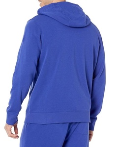 Nouveau design, service OEM, sweat à capuche zippé confortable pour homme, 100% coton, manches longues, col tombant, couleur unie, Bangladesh - Product Image 6