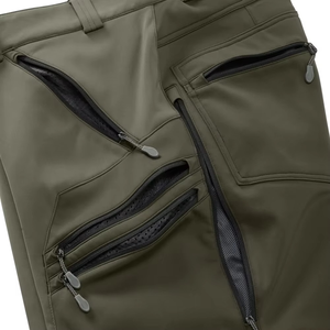 OEM Wholesale Outdoor Men's Waterproof 4 <b>Ways</b> Stretch Pants Hunting Pant Hiking Hunting Multi Pockets Hunting Worker Pant - Product Image 4