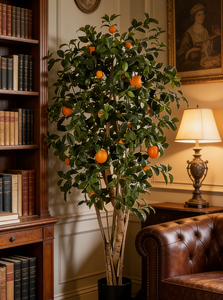 Albero d'Arancio Artificiale Realistico con Frutti Vivaci, Perfetto per Illuminare Qualsiasi Spazio Interno o Patio - Product Image 2