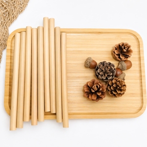 Pajitas de Bambú Natural Hechas a Mano en Vietnam, 20 cm, Reutilizables, Aptas para Alimentos, Ecológicas, 4-10 mm, para Café, Smoothies, Logotipo Personalizado - Product Image 4