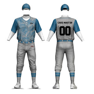 Uniformes de Béisbol Personalizados de 2 Piezas, Ligeros, con el Mejor Diseño 2026, Cómodos, Modernos, con Estampado Personalizado - Product Image 1