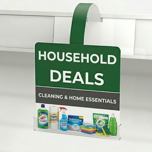 Custom Plastic <b>Shelf</b> Wobbler Advertising Display Sign for Supermarket Product Promotion Retail <b>Shelf</b> Label Holder Manufacturer - Product Image 1