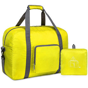 Bolsa de Viaje Deportiva Plegable Personalizada al por Mayor con Logotipo de Moda, Impermeable, para Hombre y Mujer, con Cierre de Cremallera de Poliéster - Product Image 1