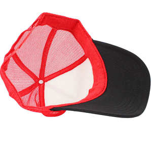 Wholesale Embroidery Mesh Baseball Caps Solid Color 100% Cotton Breathable Adjustable Sporty Unisex Casual Daily Wear - Product Image 2
