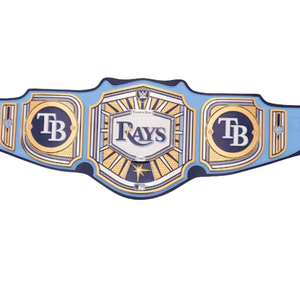 Cinturón de Campeonato de los Tampa Bay Rays, Cinturón Oficial para Fanáticos del Deporte, Cinturón de Lucha Libre Personalizable de Primera Calidad para Coleccionistas - Product Image 2