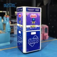 Distributeur de billets à 3 côtés vertical avec imprimante pour jeux d'arcade et parc