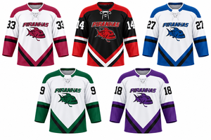 Factory Custom <b>Grey</b> Ice Hockey Jersey High Density Sublimated Ice Hockey Shirt Custom Number Team Practice Wear Lace Up Neck - Product Image 6