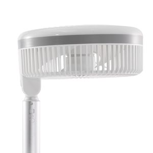 Portable 10-Inch Foldable Rechargeable Oscillating <b>Fan</b> <b>with</b> 3-Speed <b>Remote</b> <b>Control</b> Quiet Pedestal for Desk/Table Use - Product Image 6